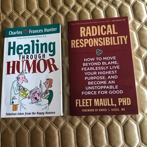 Healing Through Humor and Radical Responsibility Books
